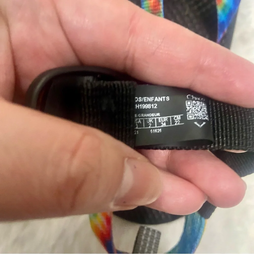 Chaco Multicolor Sandals with Black Accents